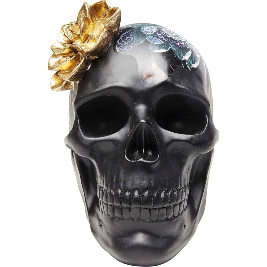 Amazon.com: カレ(KARE) Genuine Carre Flower Skull, 8.7